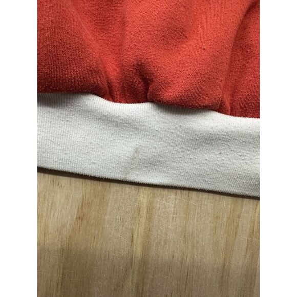 Adidas Crew Neck Sweatshirt 60’s 70’s Red Black White Embroidered Logo VTG - Picture 5 of 13